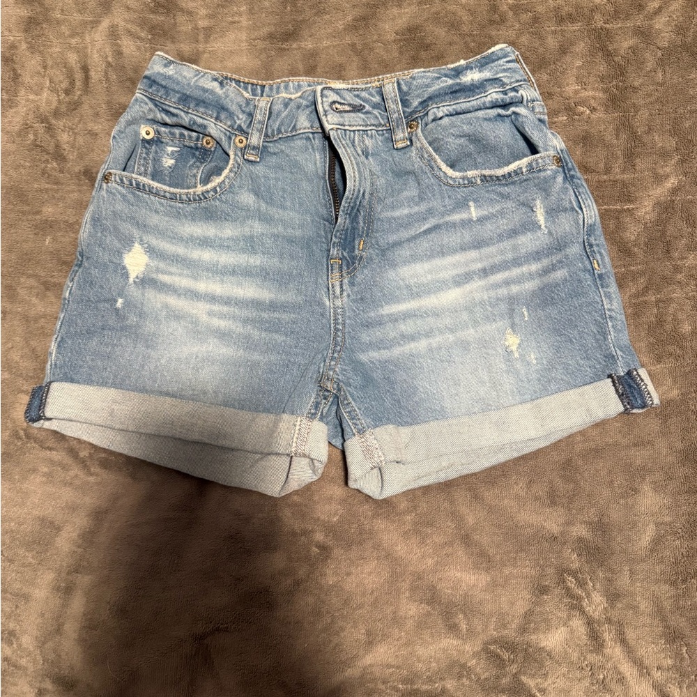 GAP Light Blue Kids Denim Shorts